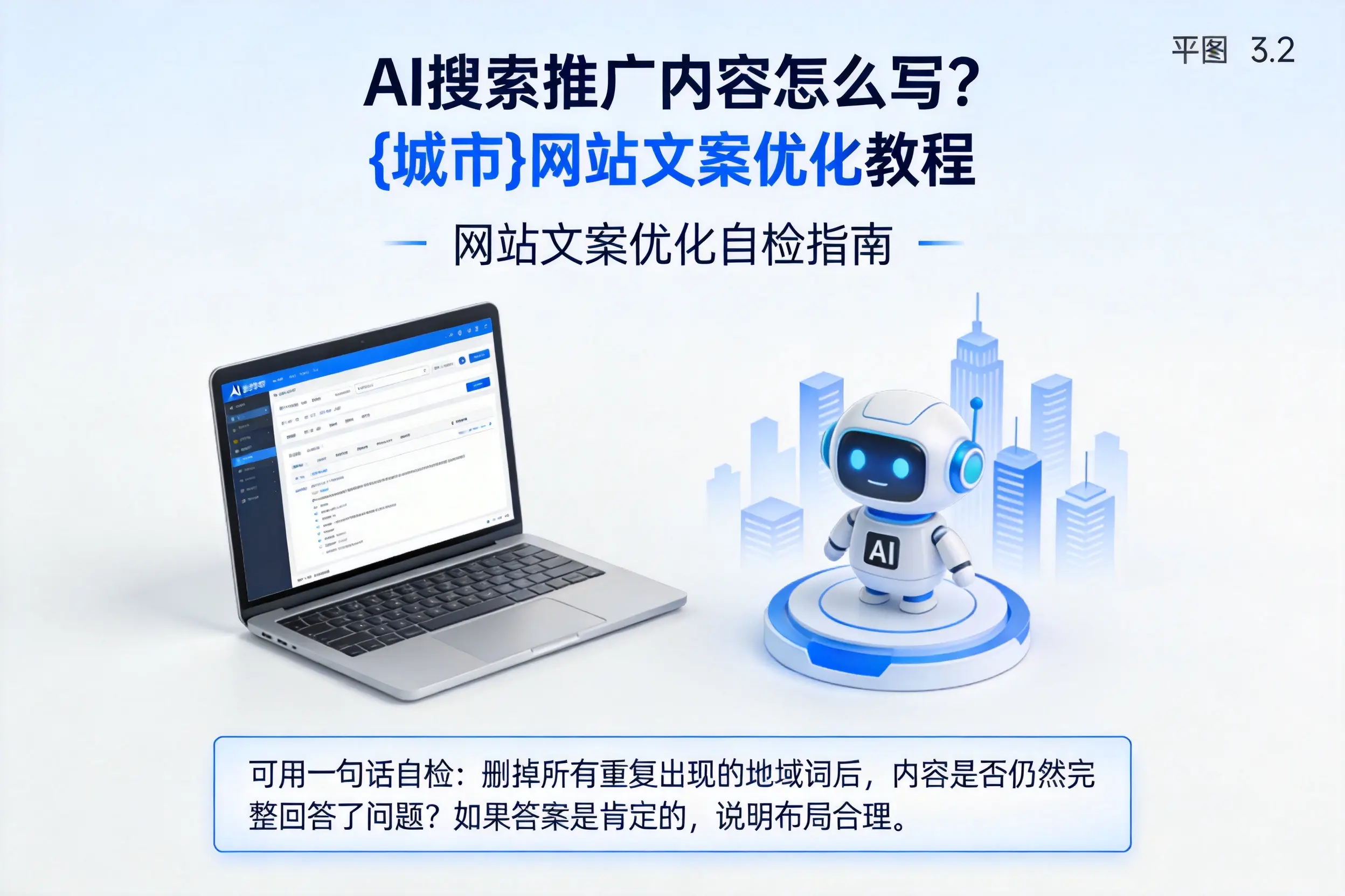 AI搜索推广内容怎么写？濮阳网站文案优化教程