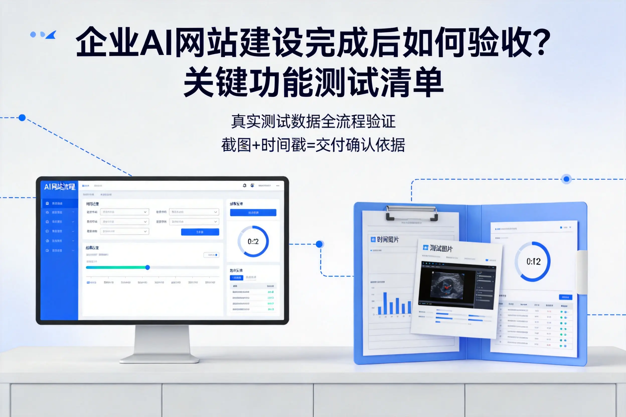 濮阳企业AI网站建设完成后如何验收？关键功能测试清单