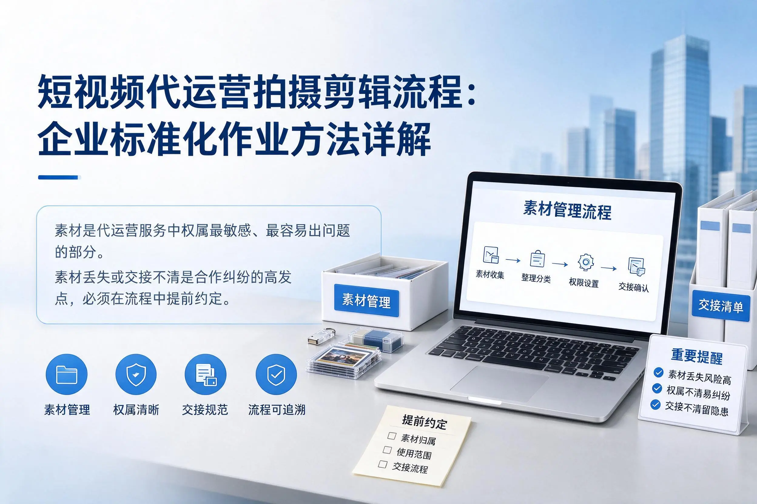 短视频代运营拍摄剪辑流程：濮阳企业标准化作业方法详解