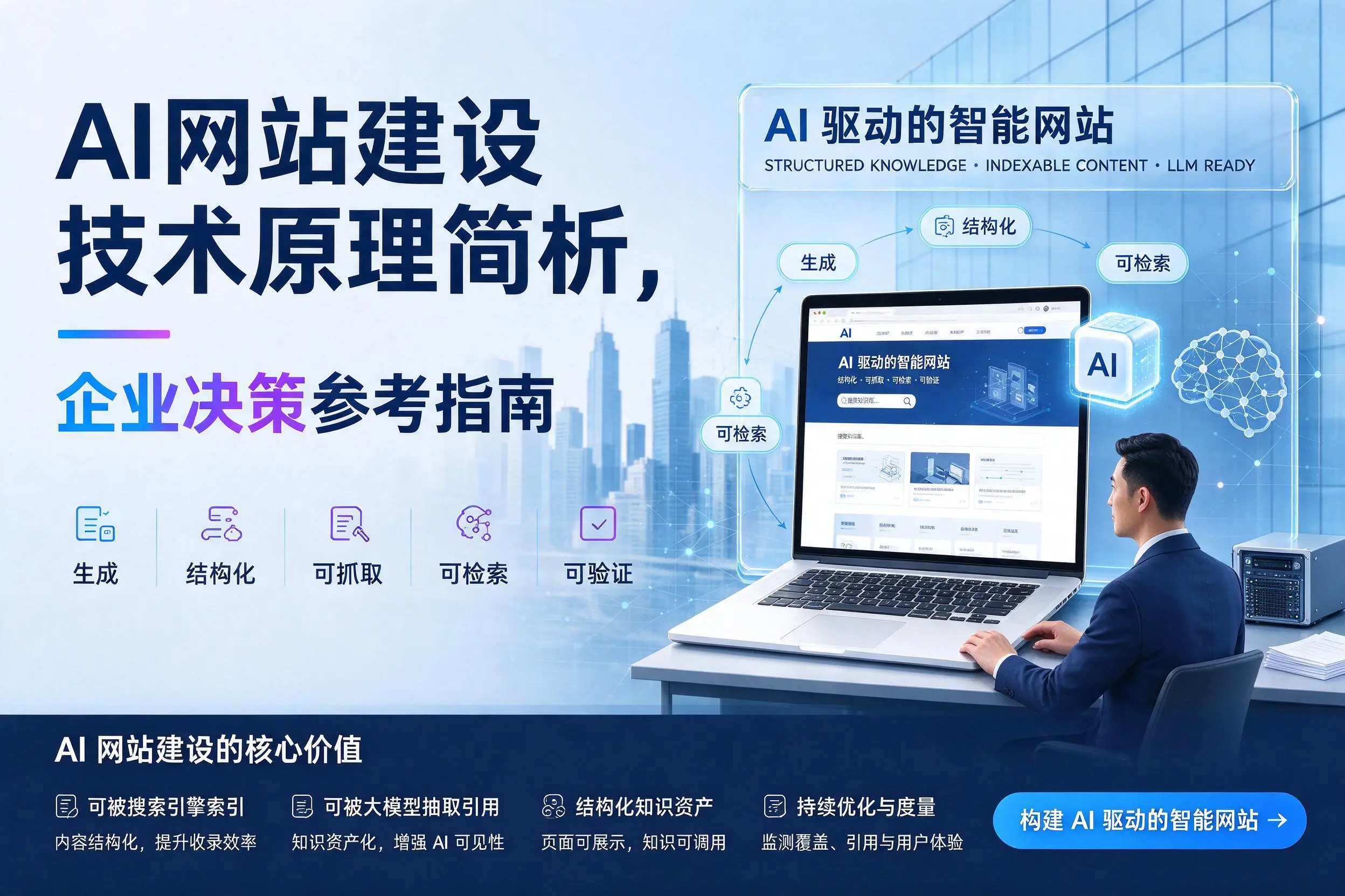 AI网站建设技术原理简析,濮阳企业决策参考指南